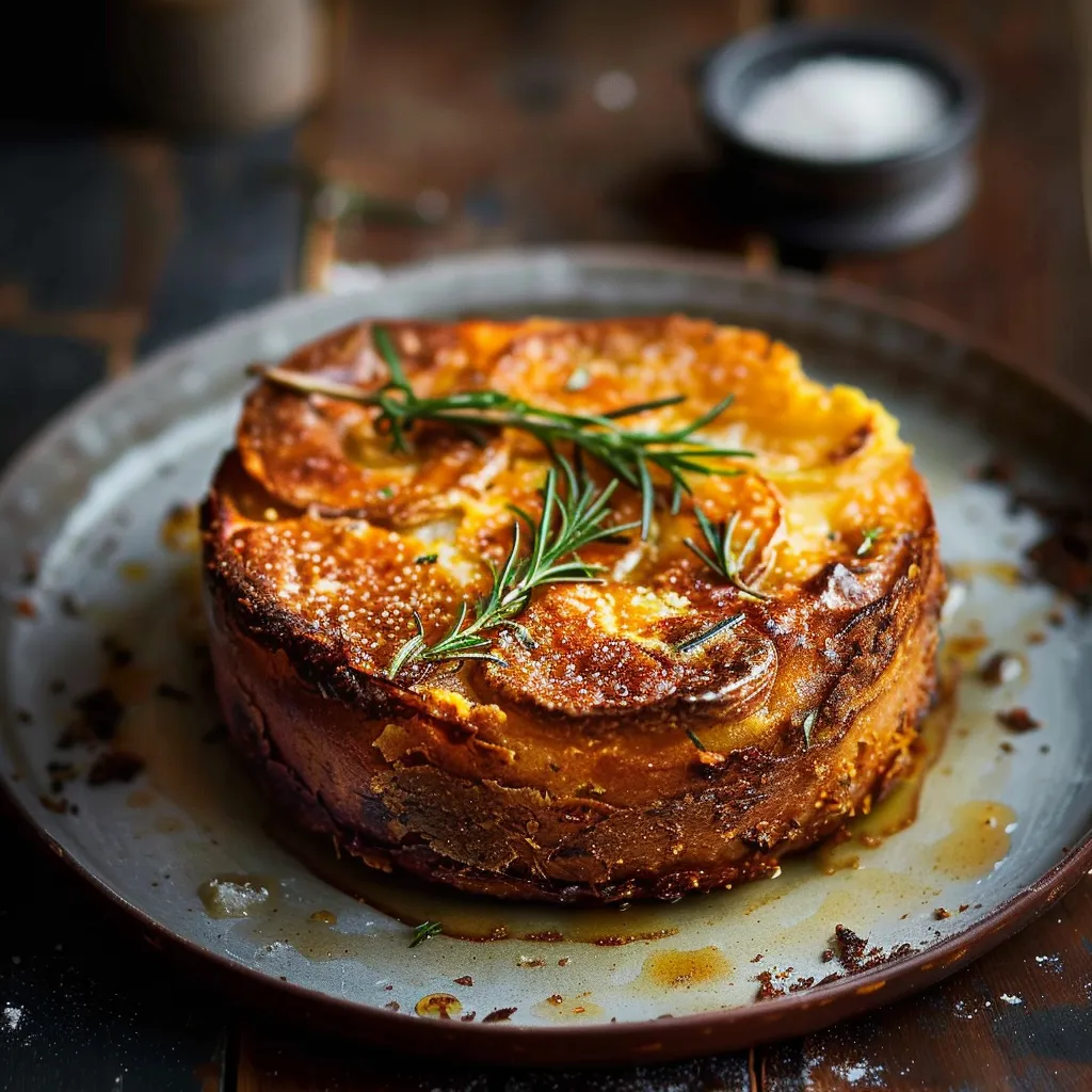 Kartoffeltorte mit Quiche-Füllung