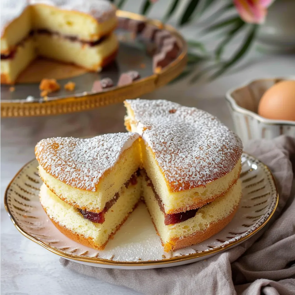 Saftiger Eiweiß-Kuchen mit Nuss-Nougat-Creme