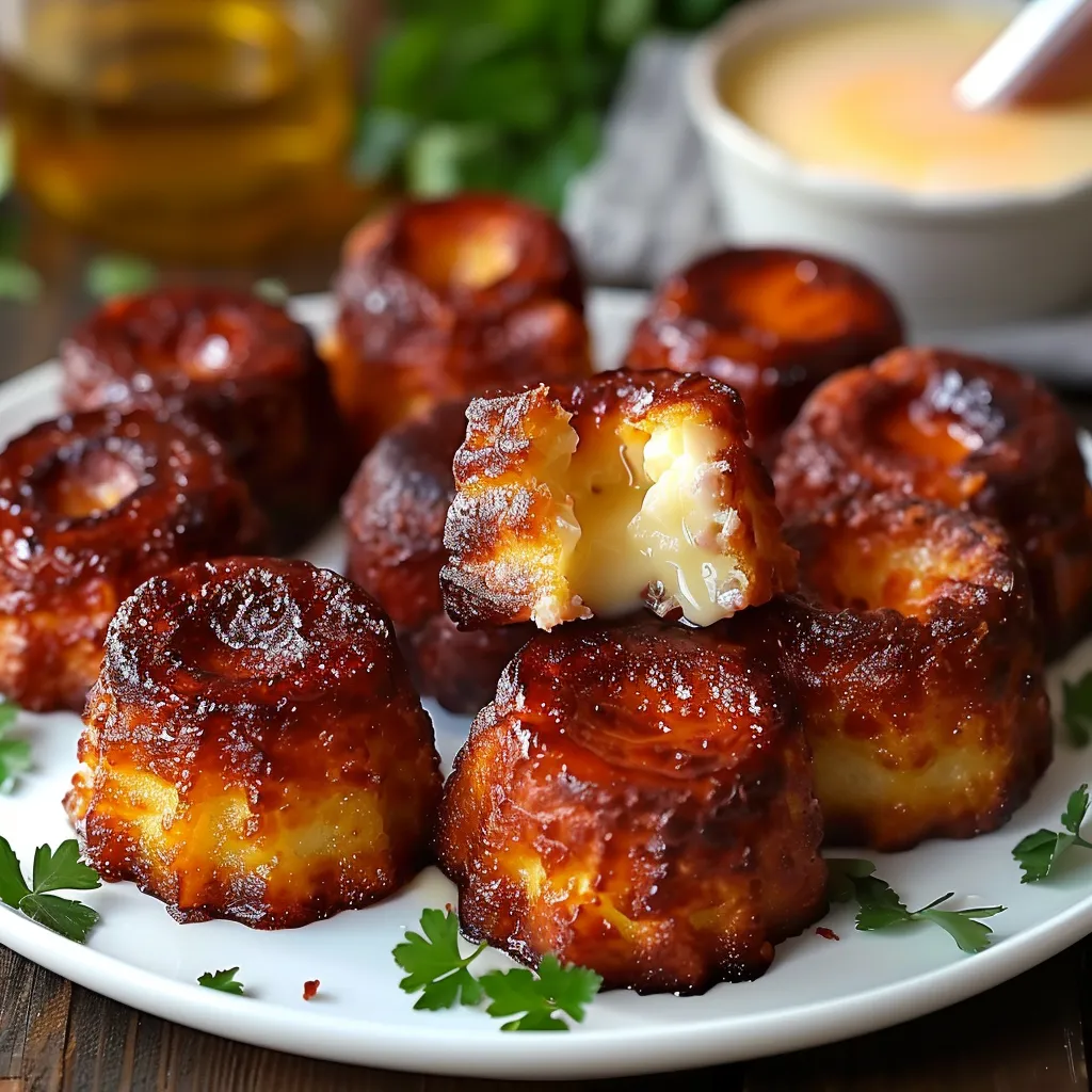 Herzhafte Cannelés mit Chorizo und Bergkäse