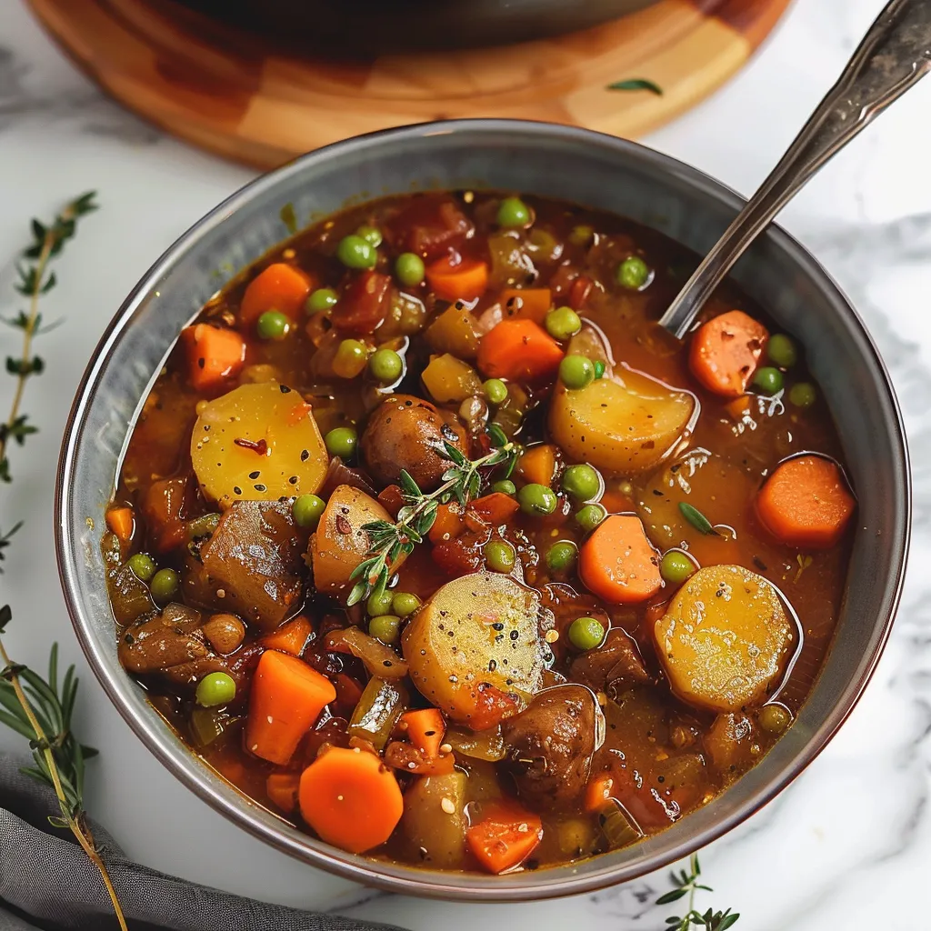 Köstlicher veganer Eintopfklassiker