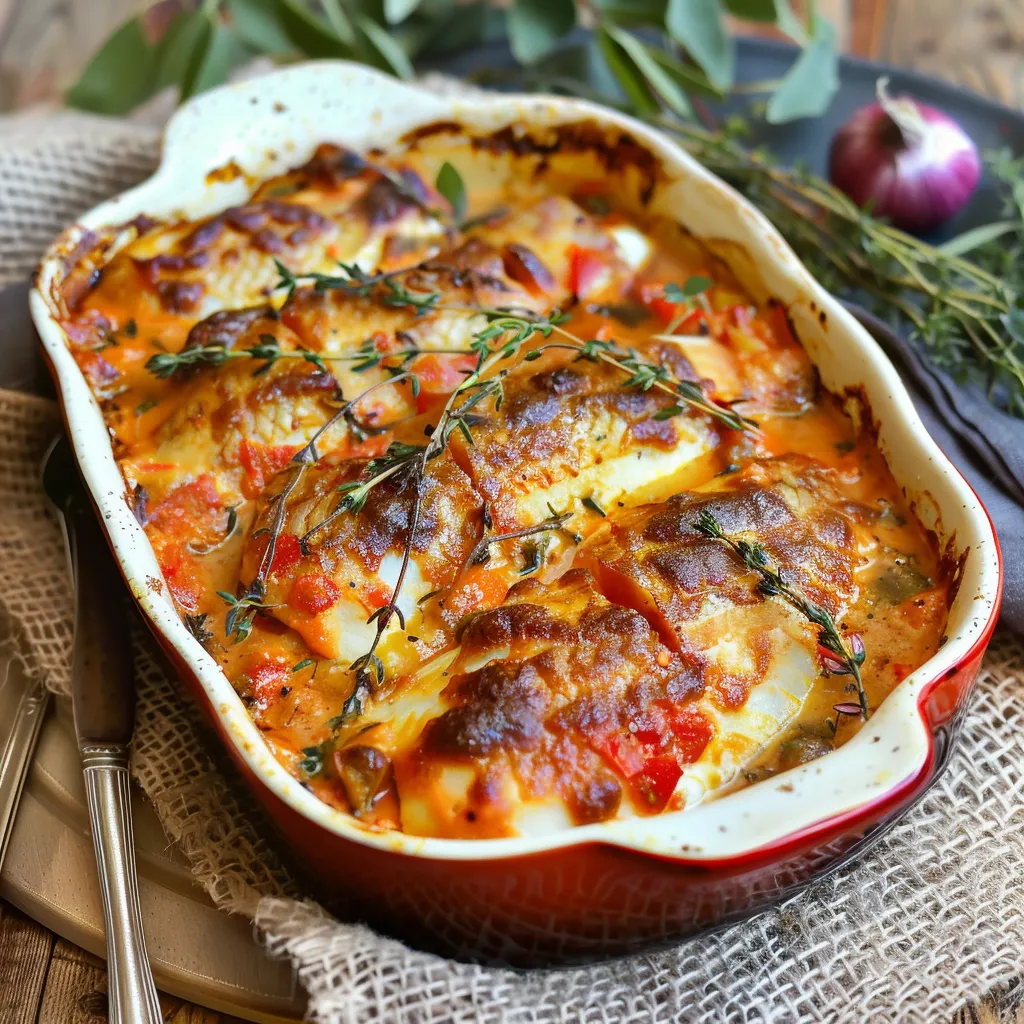 Fischgratin Provence-Art