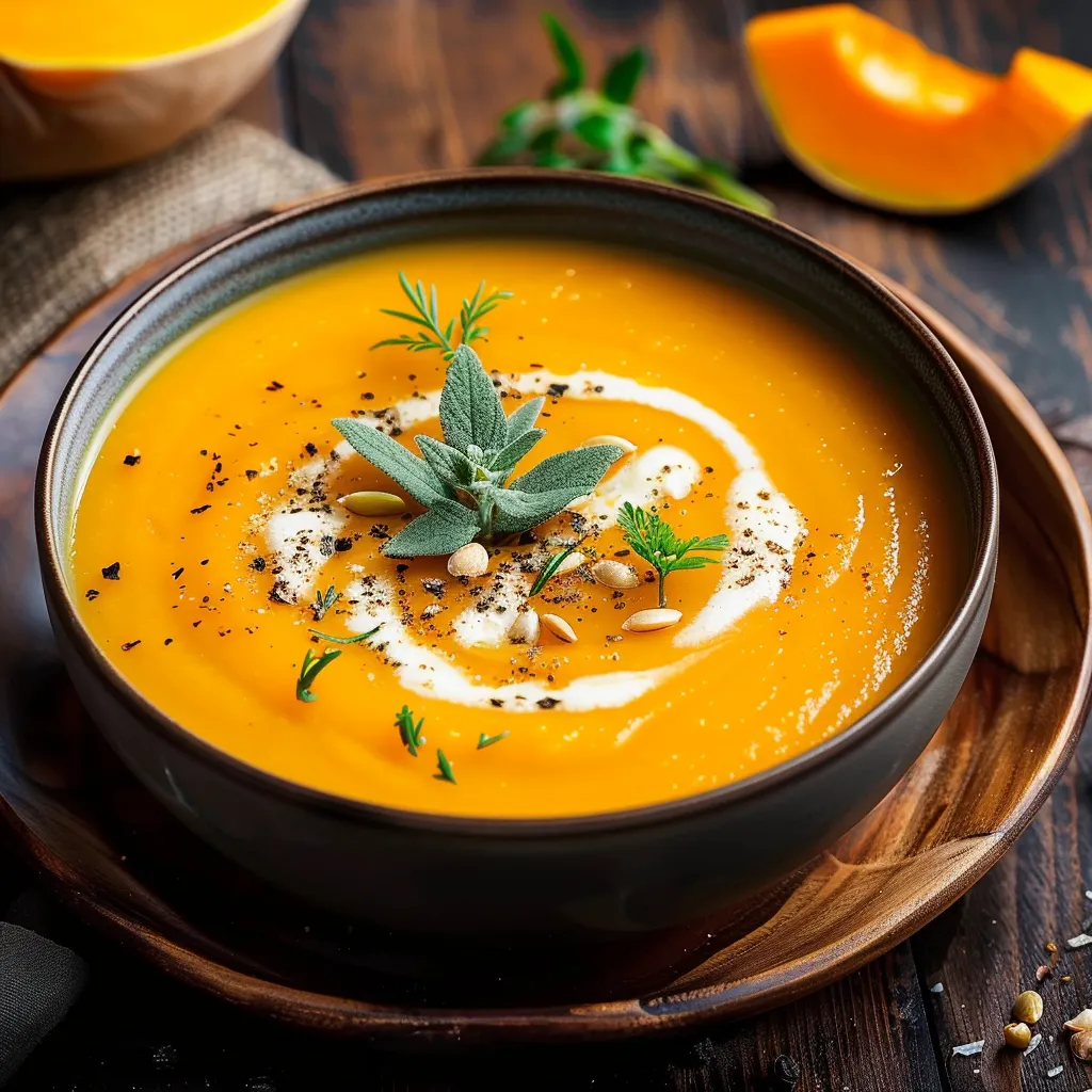 Meine cremige Butternut Suppe