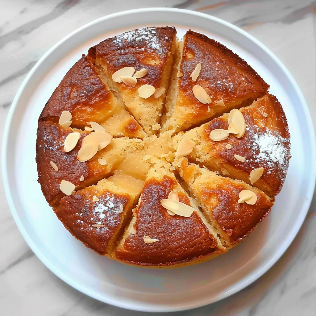 Einfacher Joghurt-Mandel-Kuchen