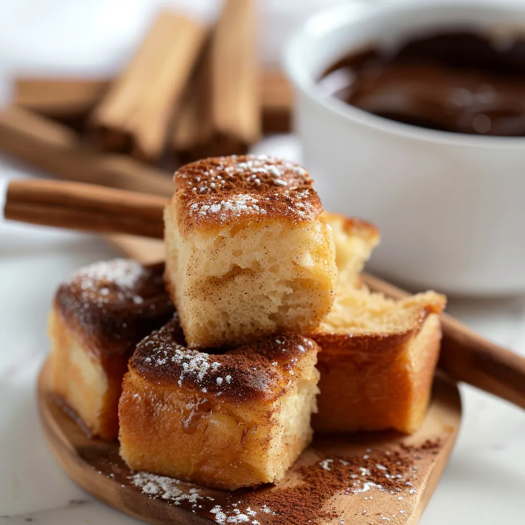 Rezept für Zimtbrioche-Würfel | Einfaches und leckeres Dessert