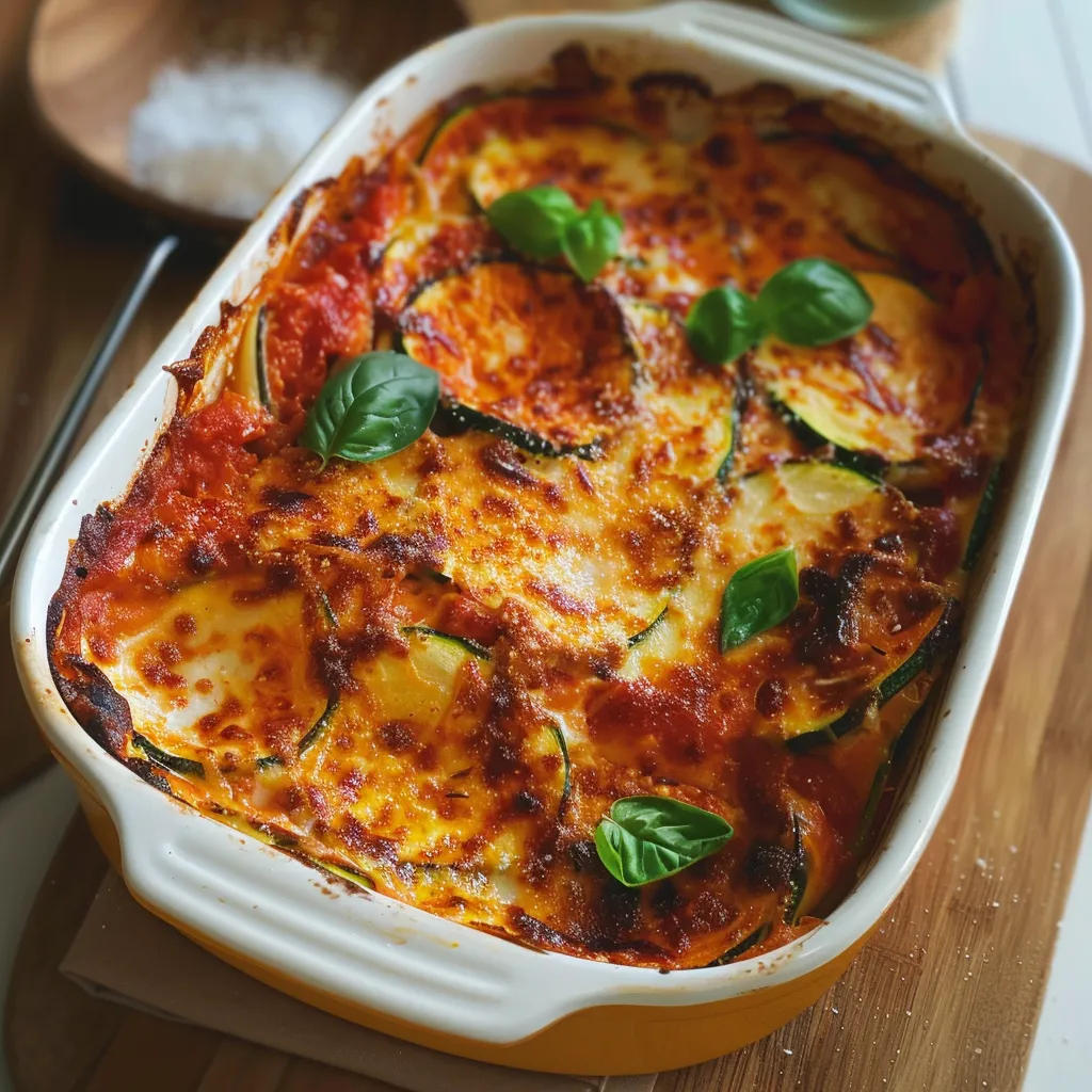 Vegetarische Zucchini-Ricotta-Lasagne