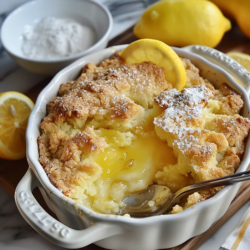 Zitronen-Cobbler - Einfaches und köstliches Rezept