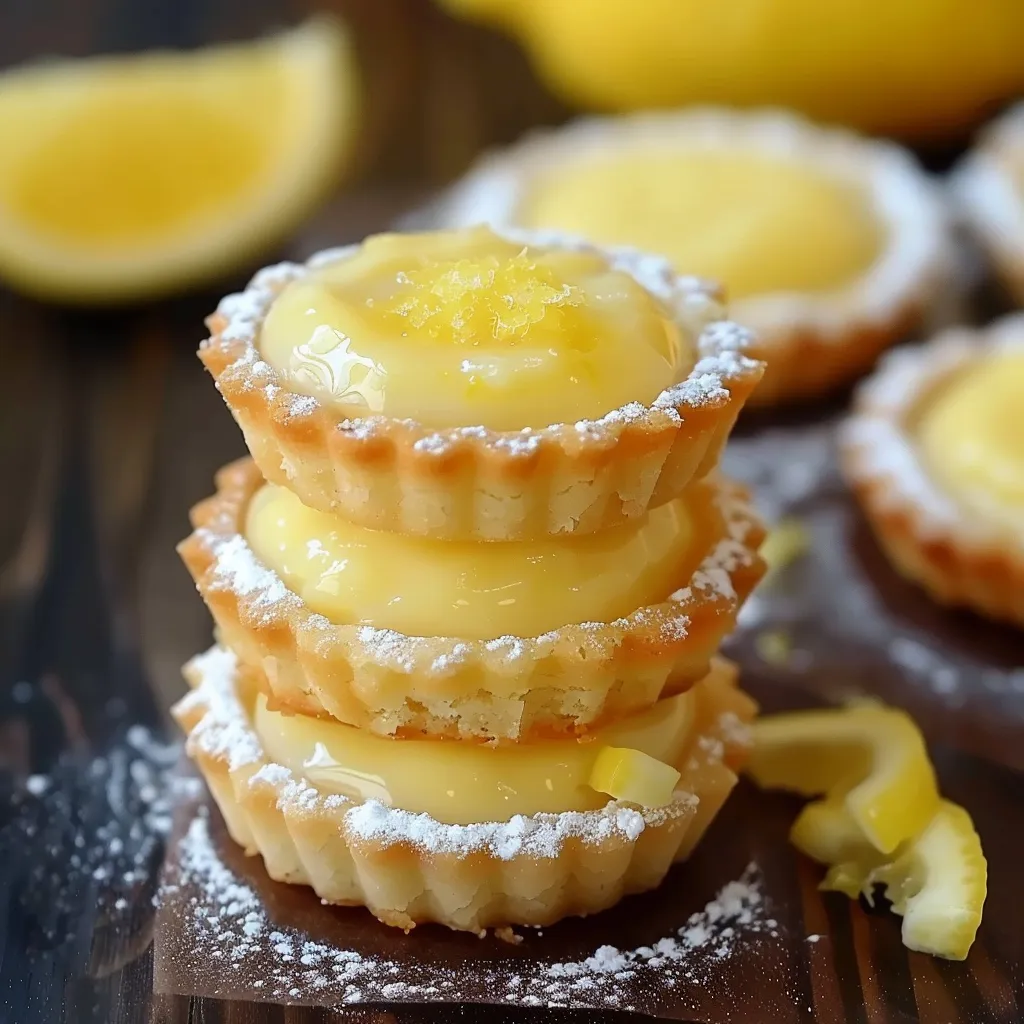 Mini-Tartelettes mit Zitrone