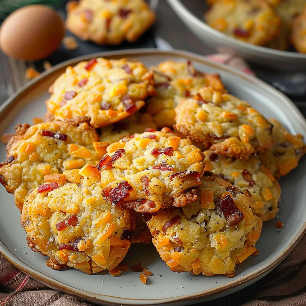 Herzhafte Speck-Gouda Cookies - Partyrezept