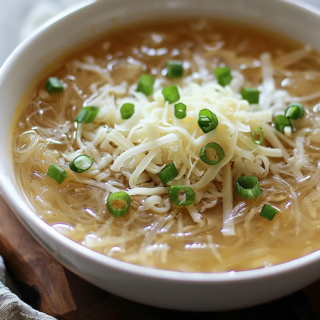 Asiatische Zwiebelsuppe - Eine Kreative Fusion der Küche