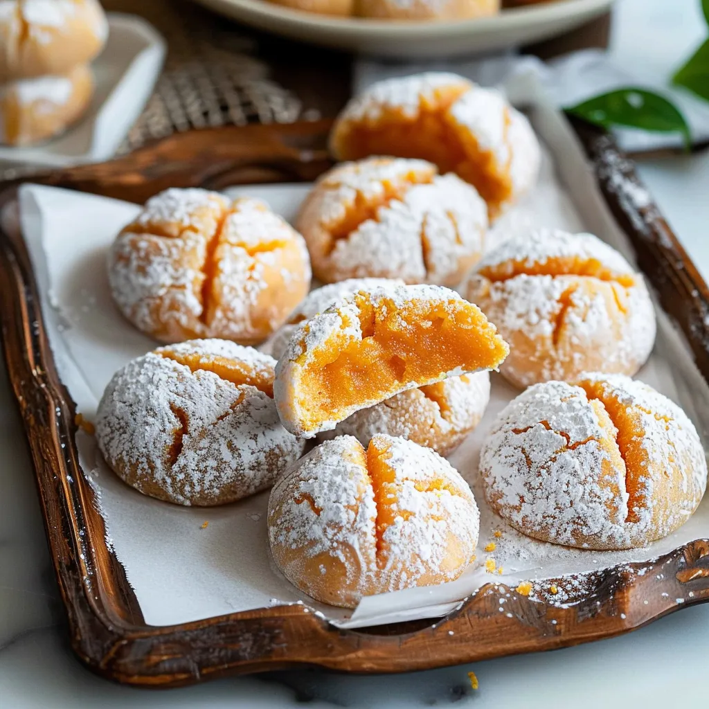 Knusprige Mochi Cookies mit Thai-Tee