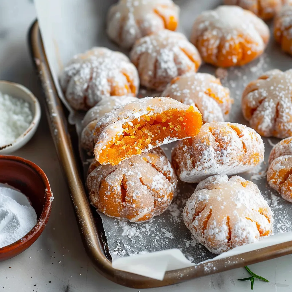 Knusprige Mochi-Thai-Tee-Kekse - Einzigartiger Genuss