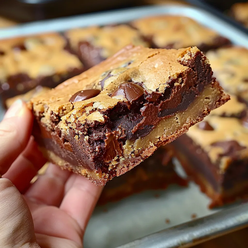 Brookies: Die ultimative Brownie-Cookie-Nascherei