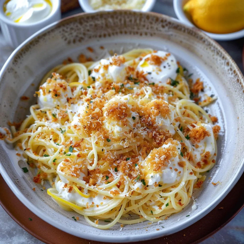 Kapellini mit Zitrone und Fontina - Leckeres Gericht
