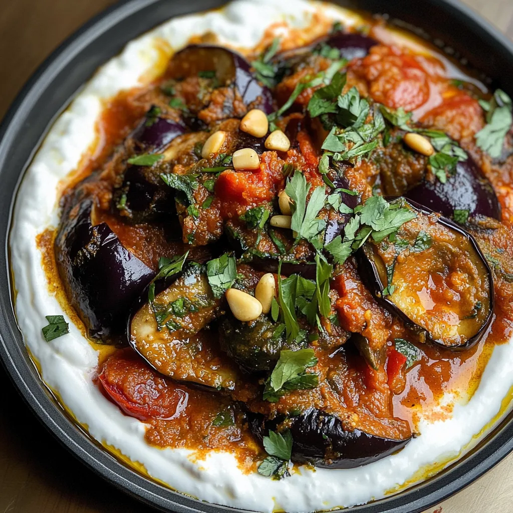 Borani Auberginen - Gesund und lecker orientalisch