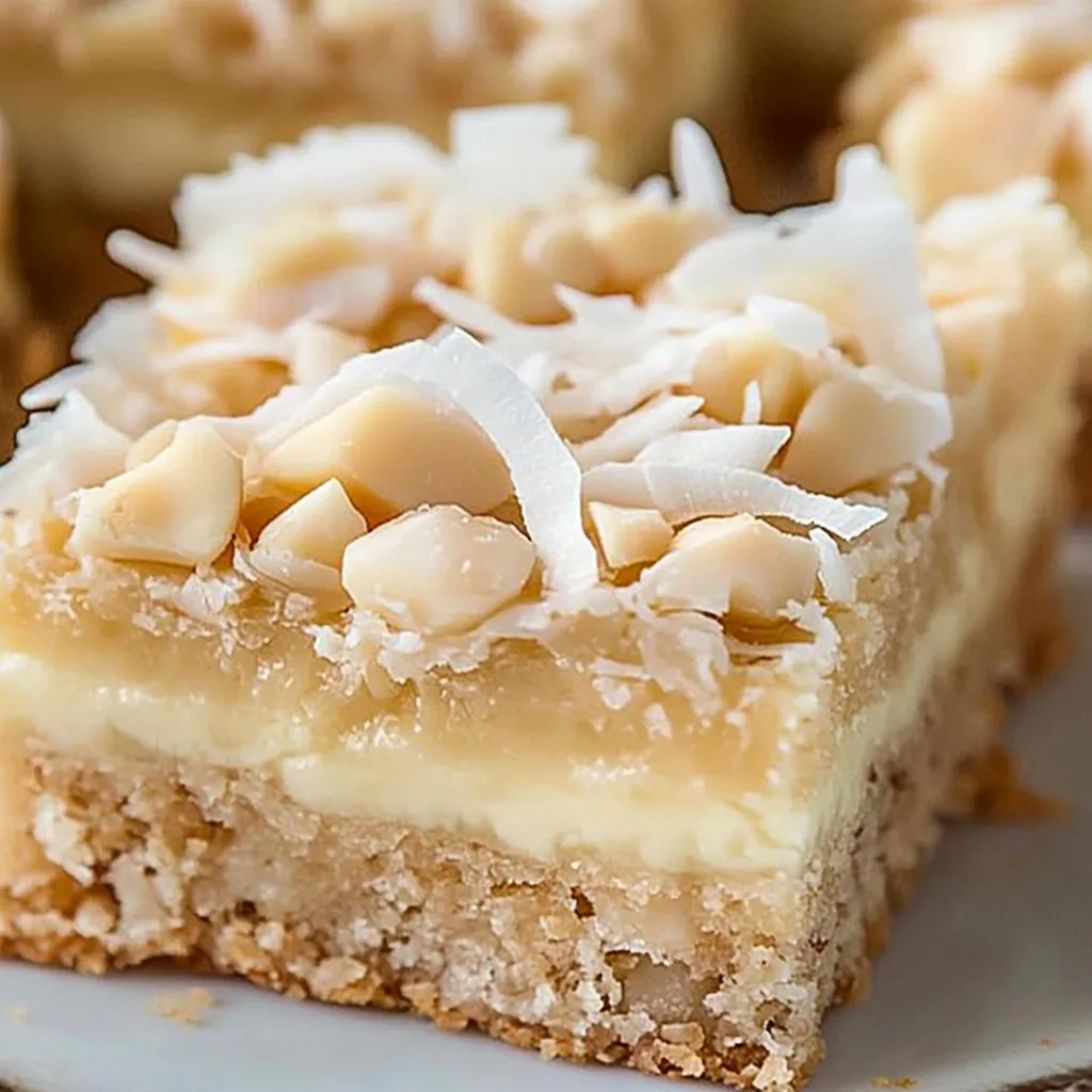 Kokos-Macadamia-Schnitten | Einfach gemacht