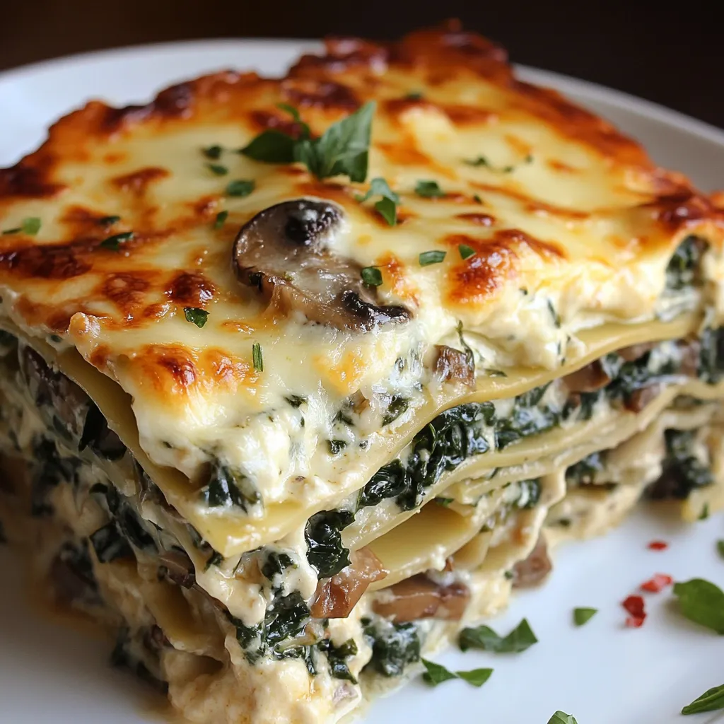 Vegetarische Weiße Lasagne | Einfach & Superlecker