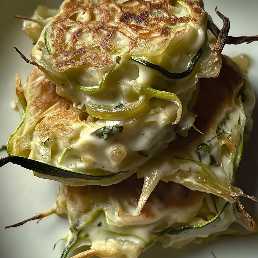 Knusprige Zucchini-Beignets mit Kräutern