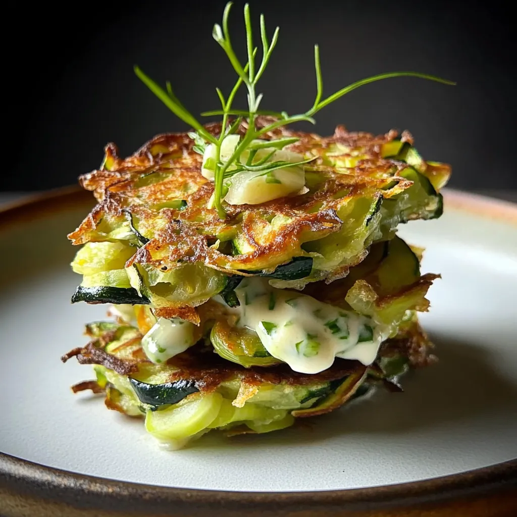 Zucchini-Puffer | Knusprig Vegetarisch