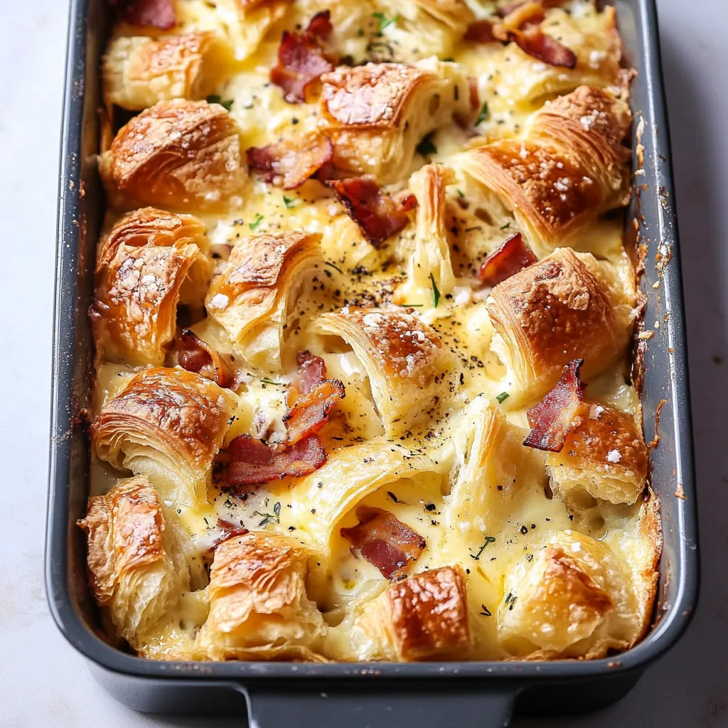 Croissants mit Speck und Käse – ein echtes Frühstücks-Highlight