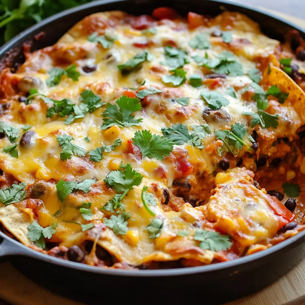 Mexikanischer Tortilla-Auflauf – Einfach Vegetarisch