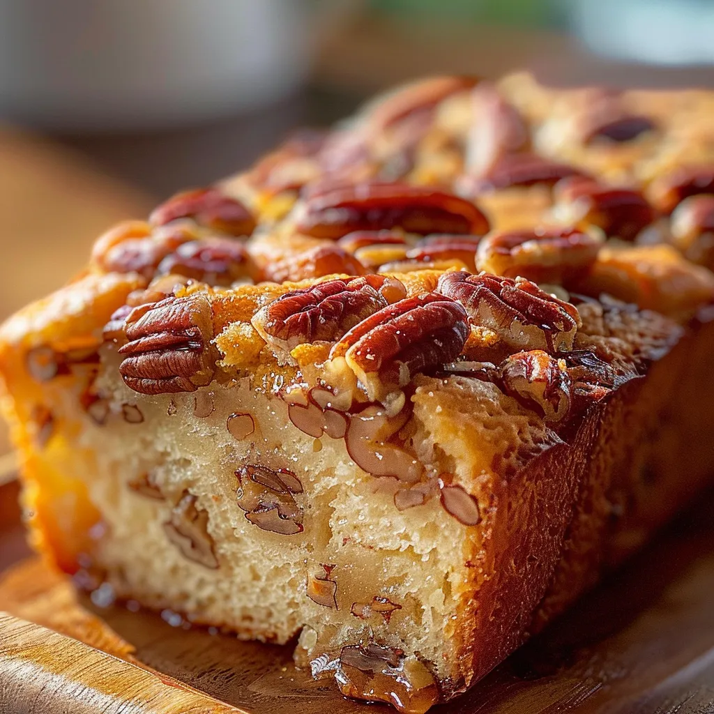 Saftiges Nussbrot mit Honig und Pekannüssen