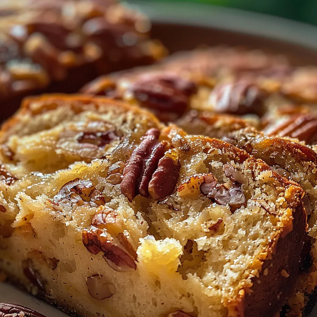 Saftiges Pekannuss-Honigbrot im Alabama-Stil – Traditionell gebacken