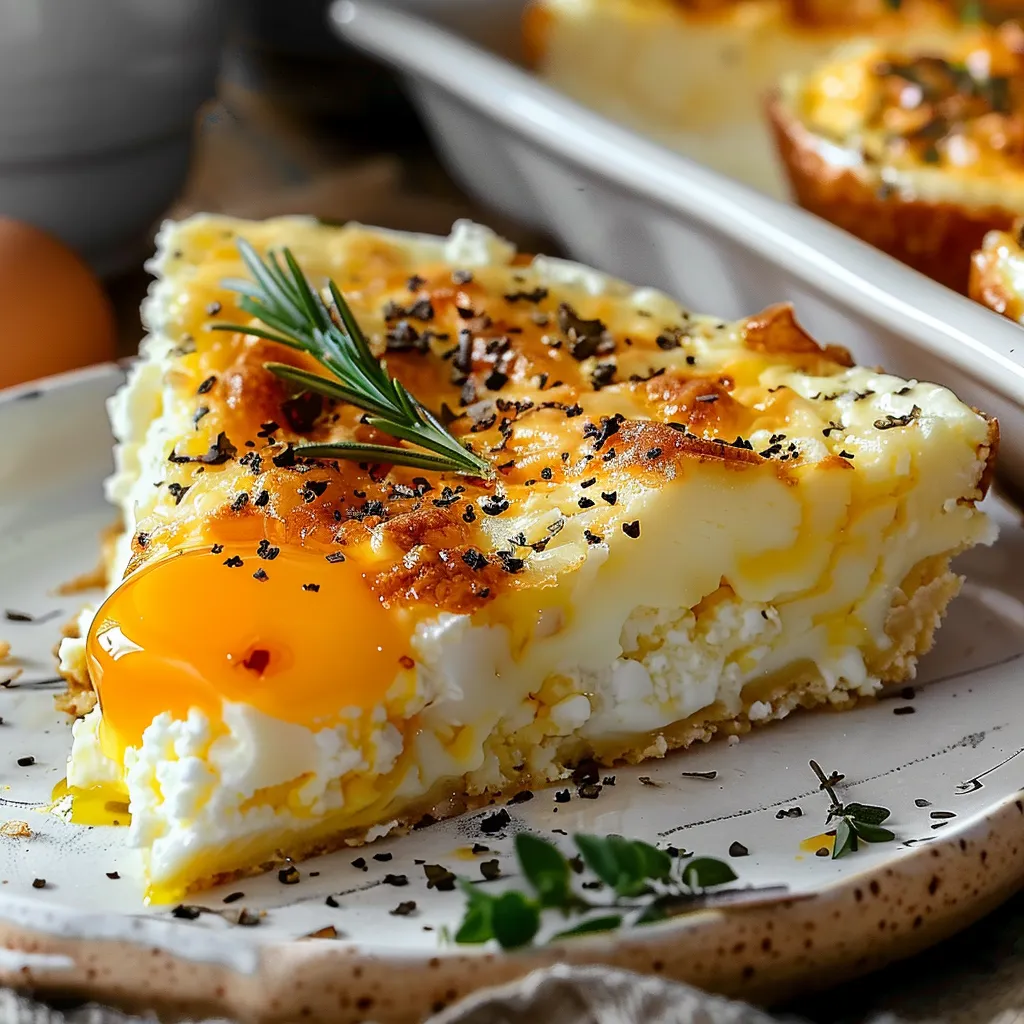 Gebackene Eier mit Quark | Einfach und schnell