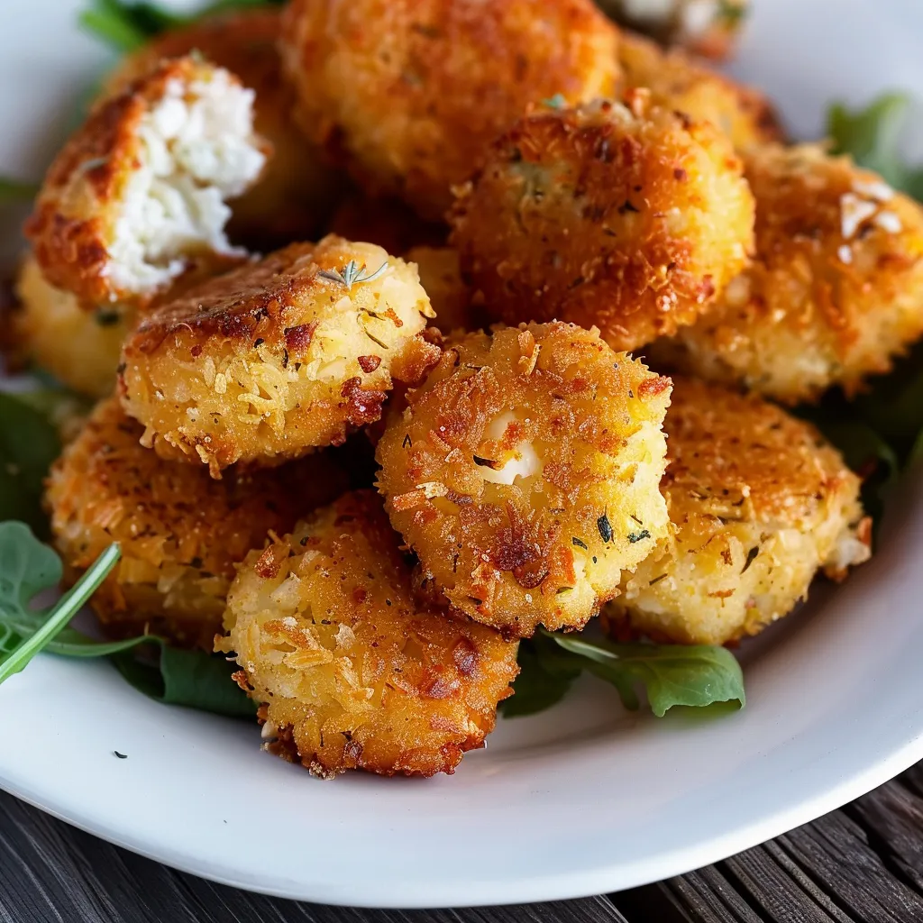 Schnelle Blumenkohl-Käse-Kroketten | Gesund genießen