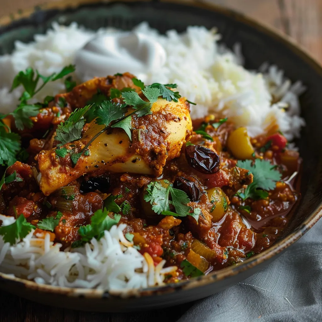 Syrisches Huhn mit Gewürzen