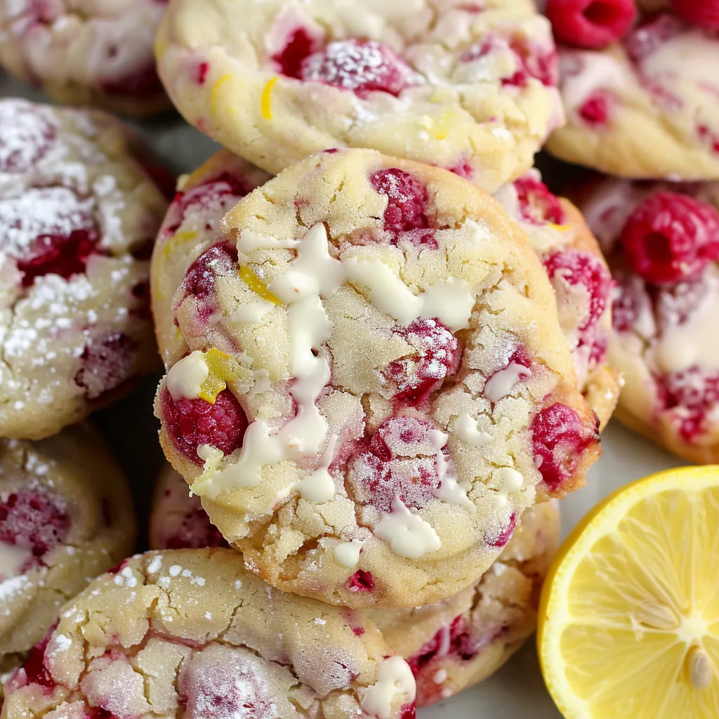 Glutenfreie Zitronen-Himbeer-Cookies – Einfach Lecker