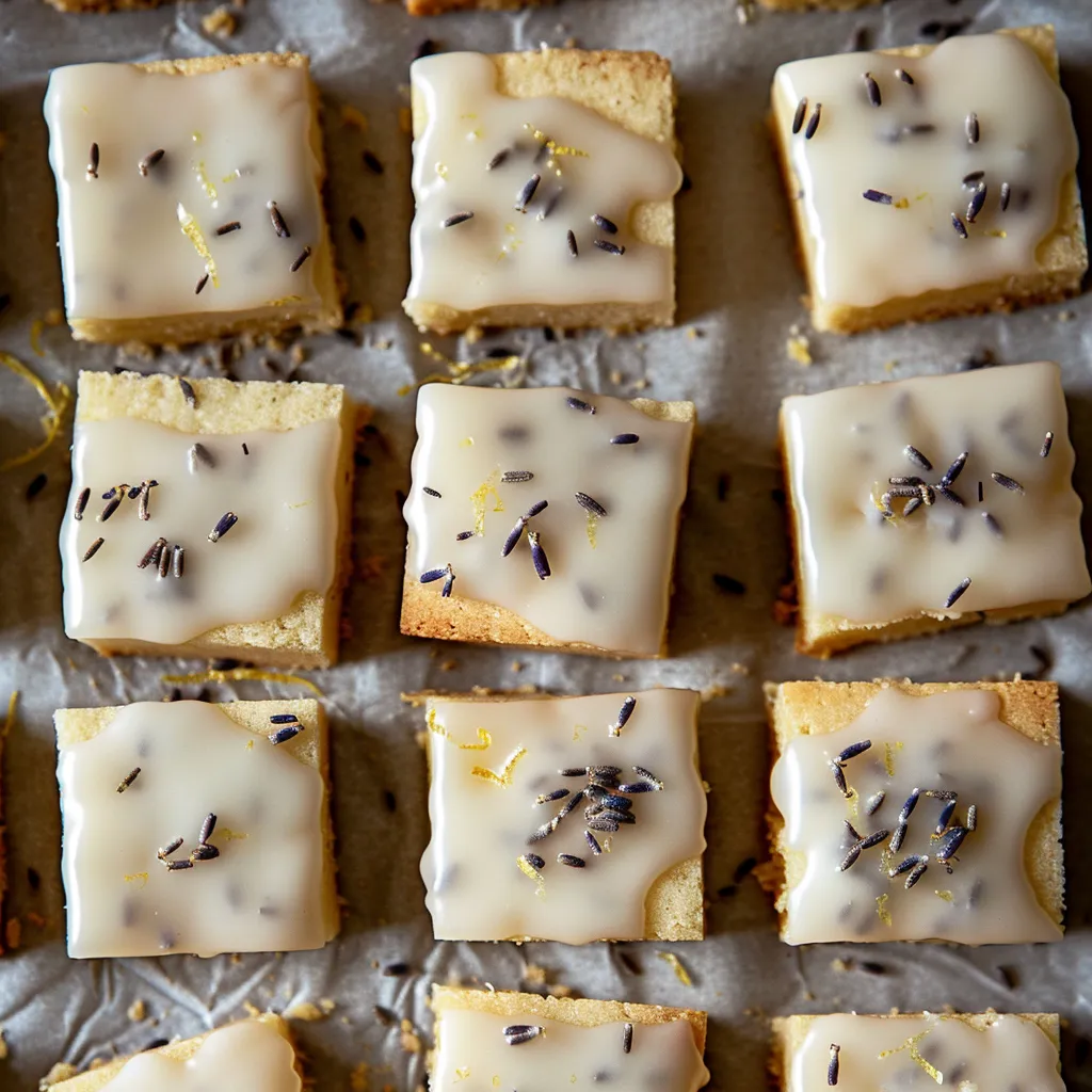 Zitronen-Lavendel-Butterplätzchen – elegant und fein