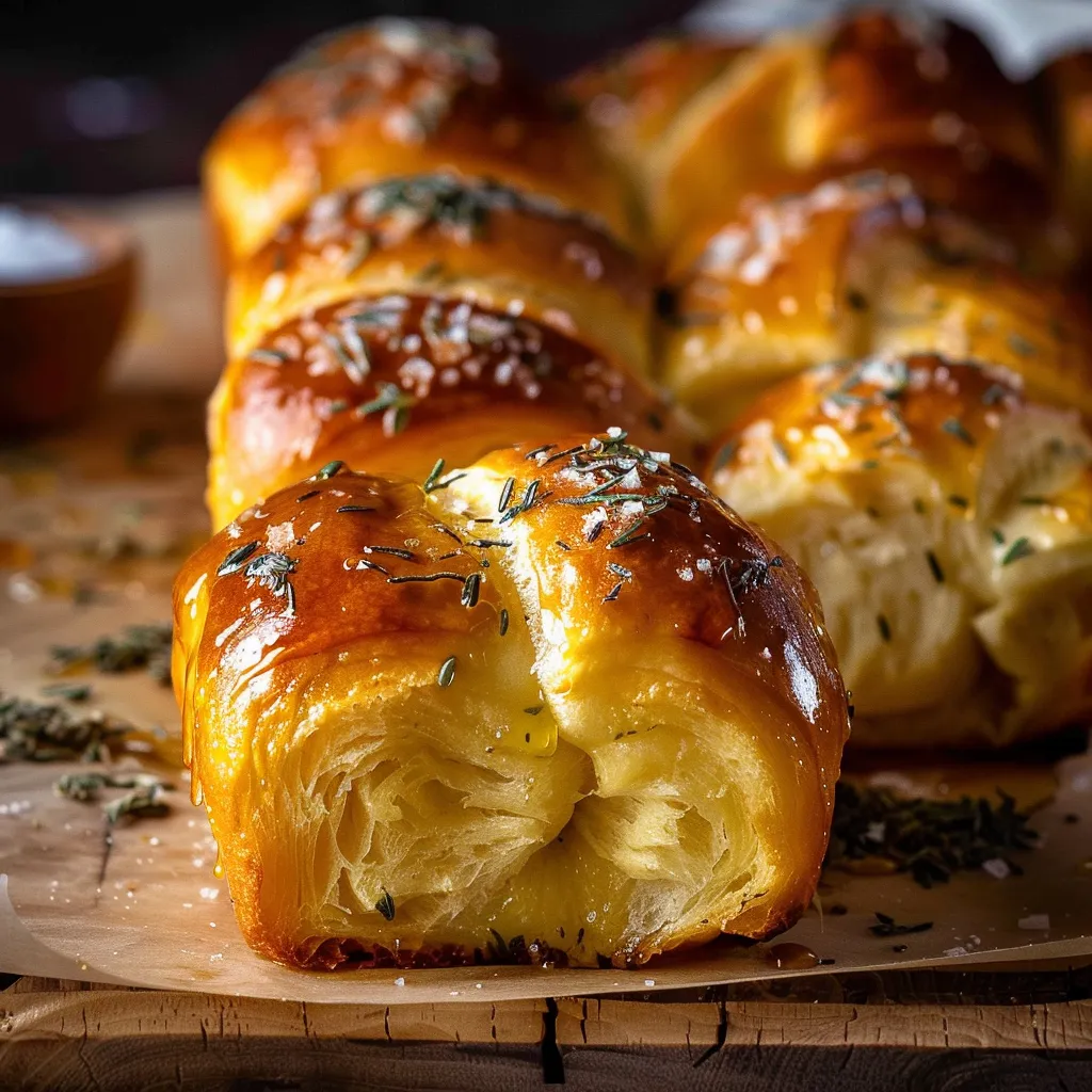 Brioche-Brötchen mit Salbeibutter – so richtig lecker