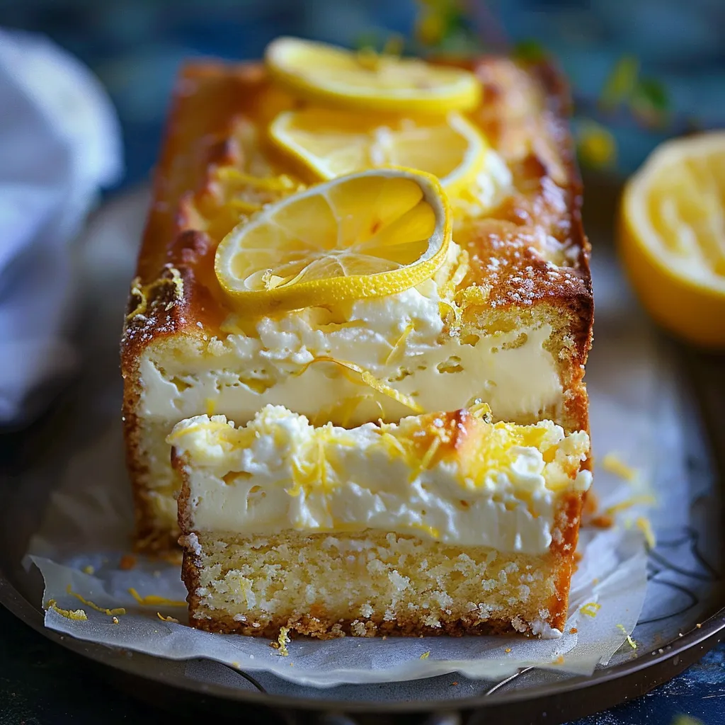 Zitronenkuchen mit Frischkäse – Einfach & Lecker