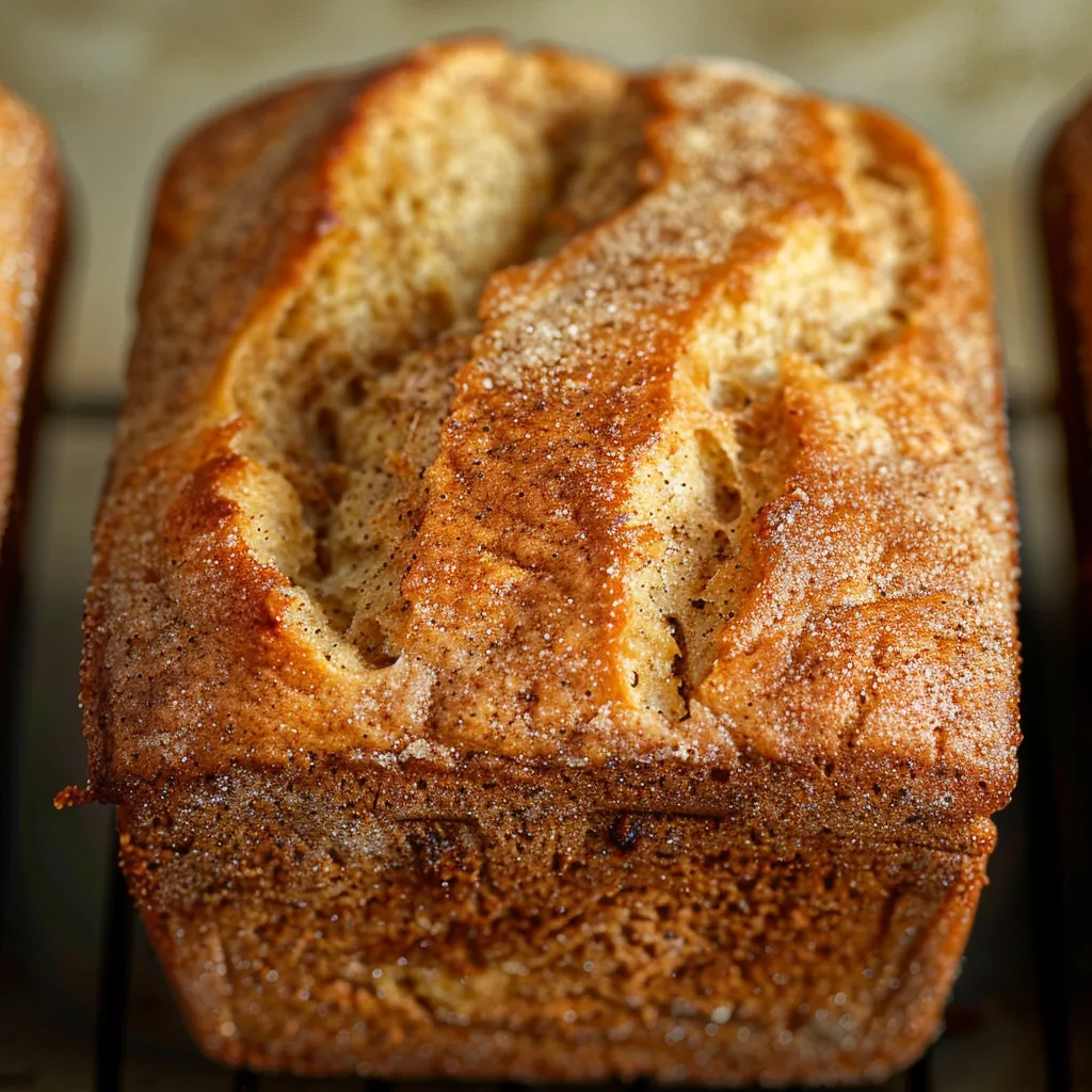 Saftiges Apfelbrot mit Zimt