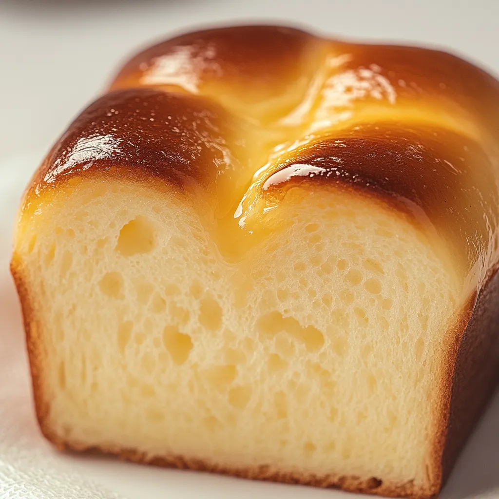 Fluffiges Milchbrot mit gezuckerter Kondensmilch – super einfach gemacht