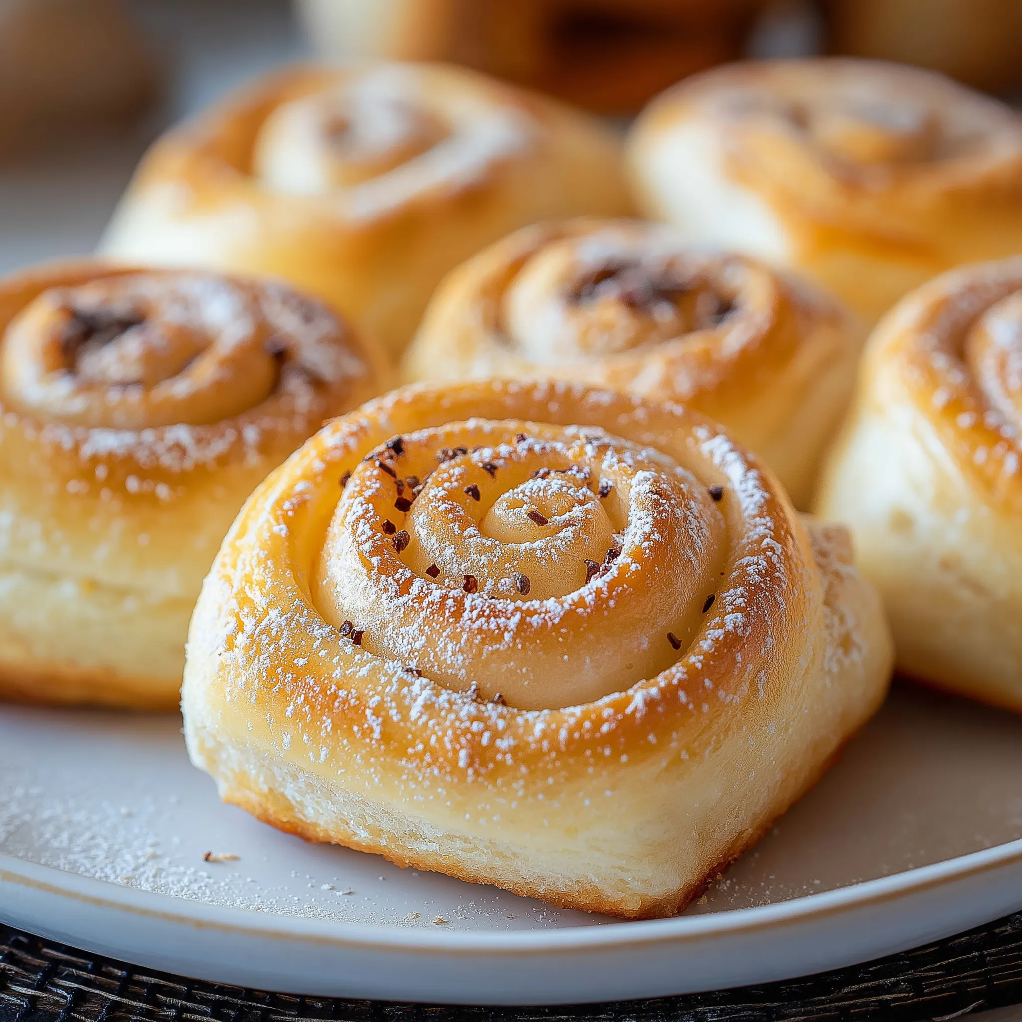 Herrliche Vanille-Schnecken Mallorca-Style