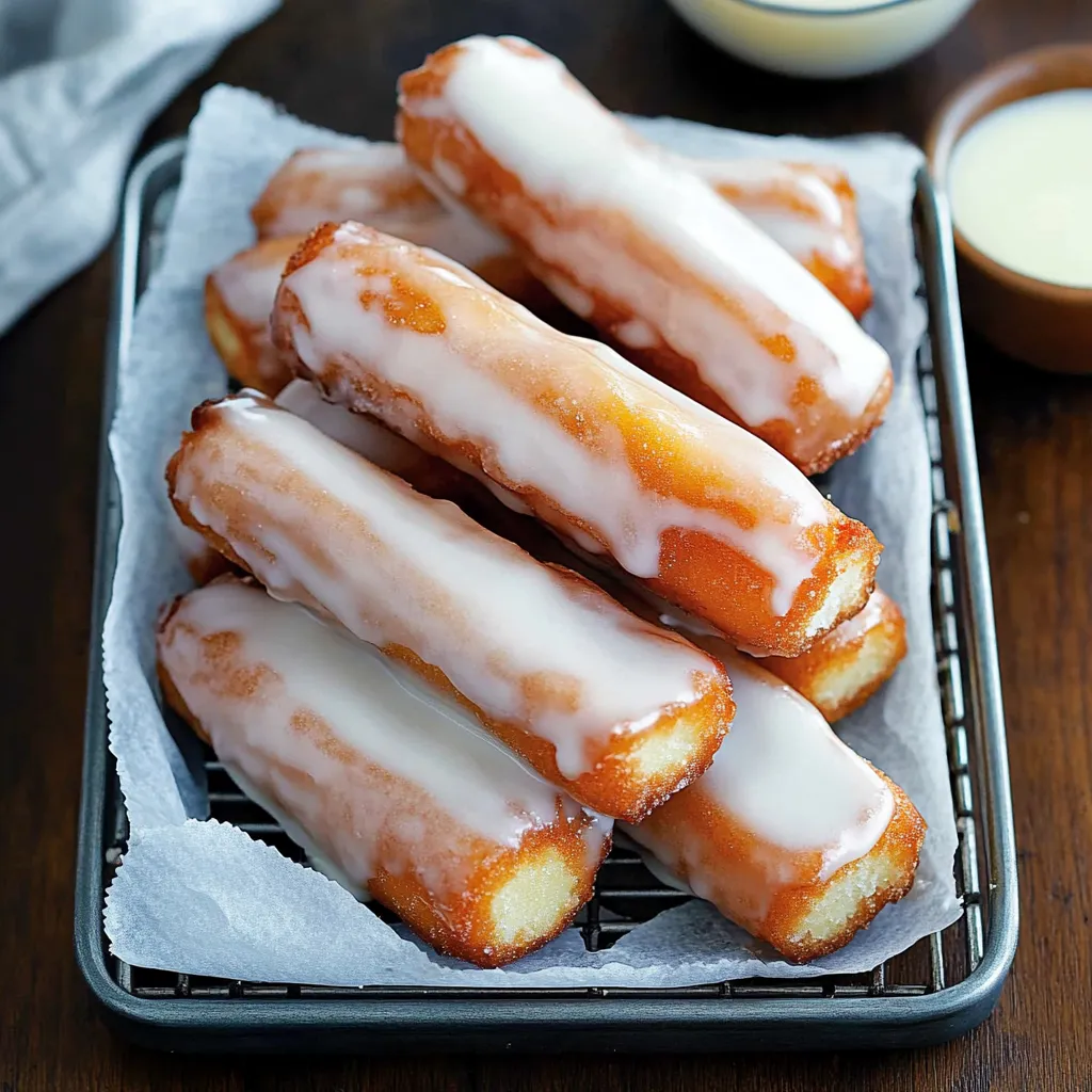 Knusprige Donutstäbchen