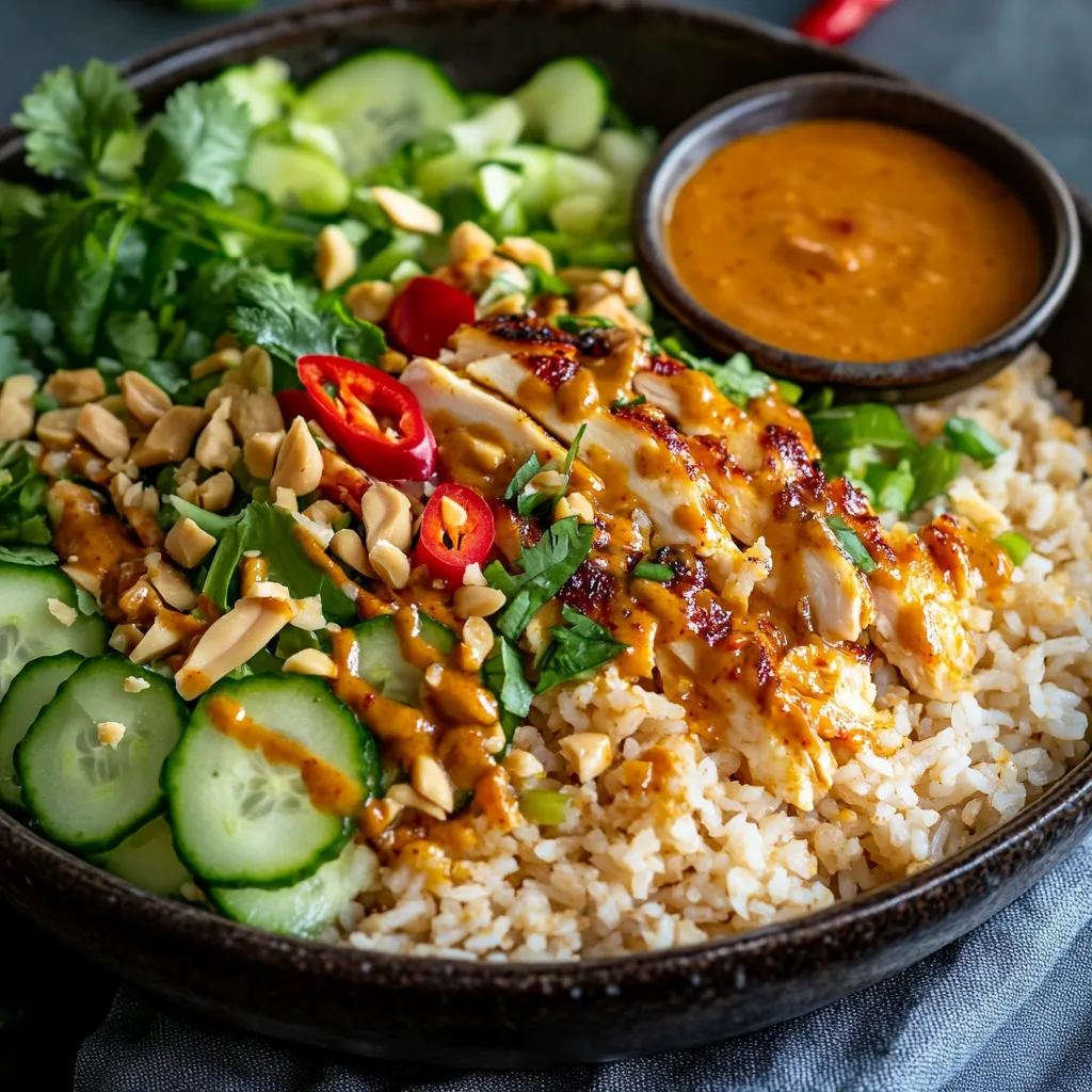 Knuspriger Satay Reis