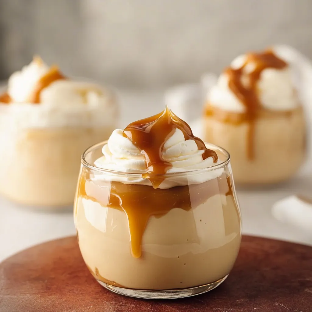Mousse mit Dulce de Leche