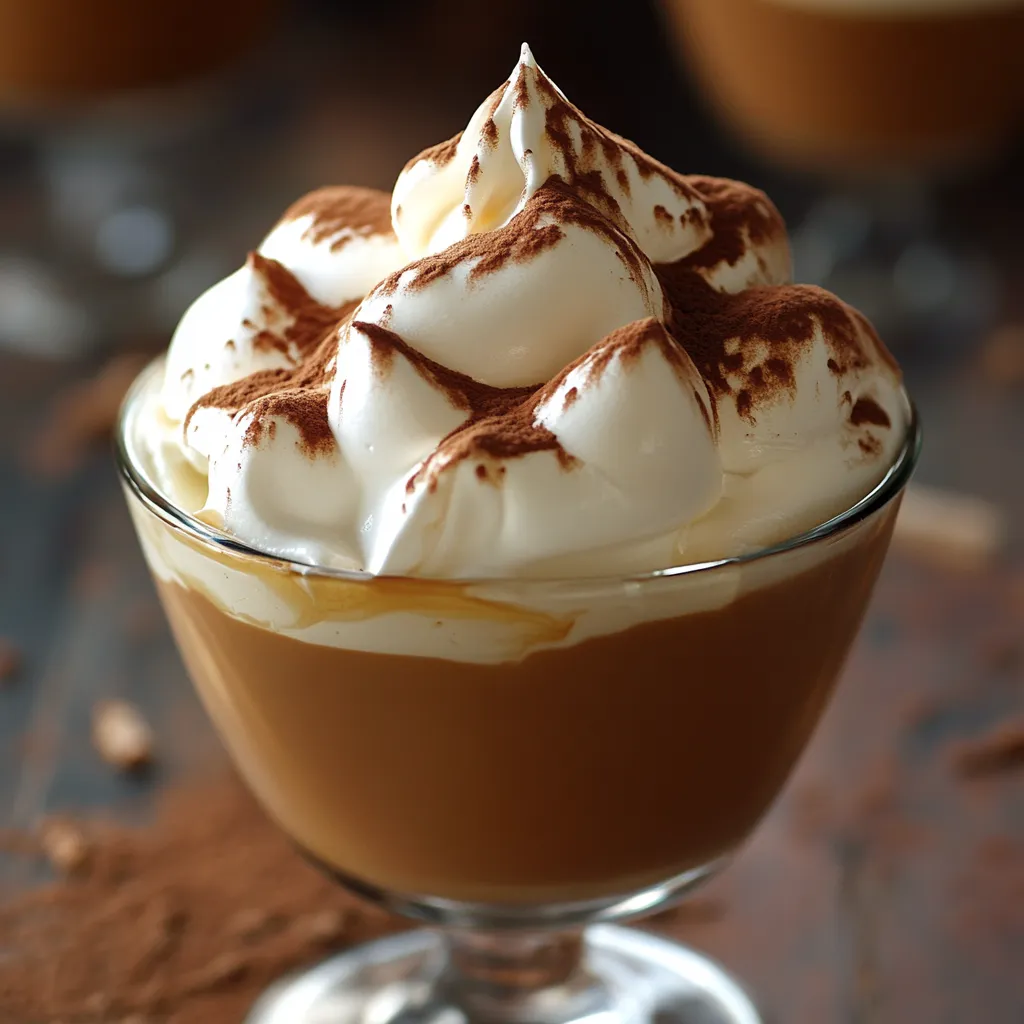 Leckere Kaffee Mousse