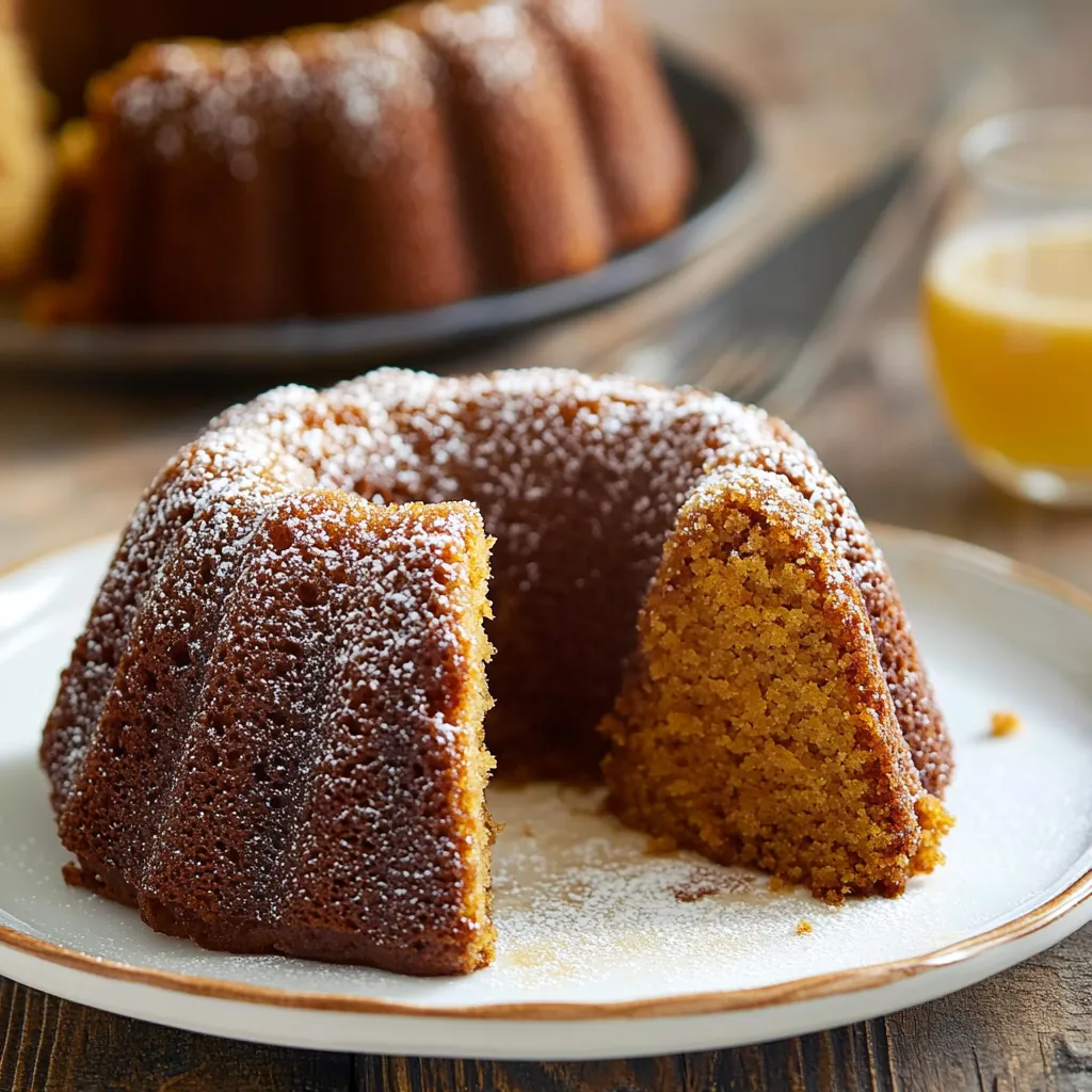 Ein sündhaft saftiger glutenfreier Honigkuchen mit warmen Gewürzen