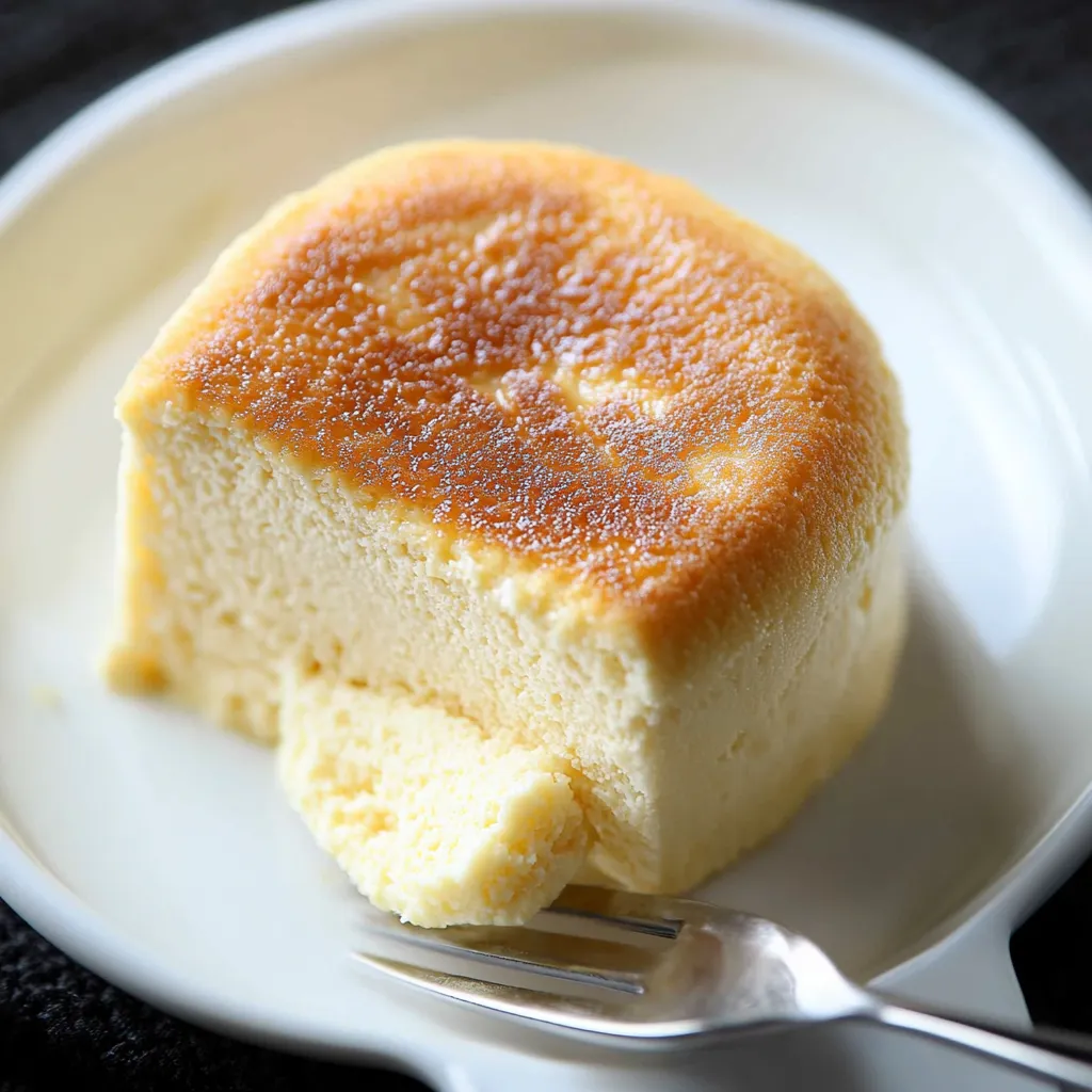 Ein superleichter Kuchen, der klassischen Käsekuchen japanisch neu interpretiert