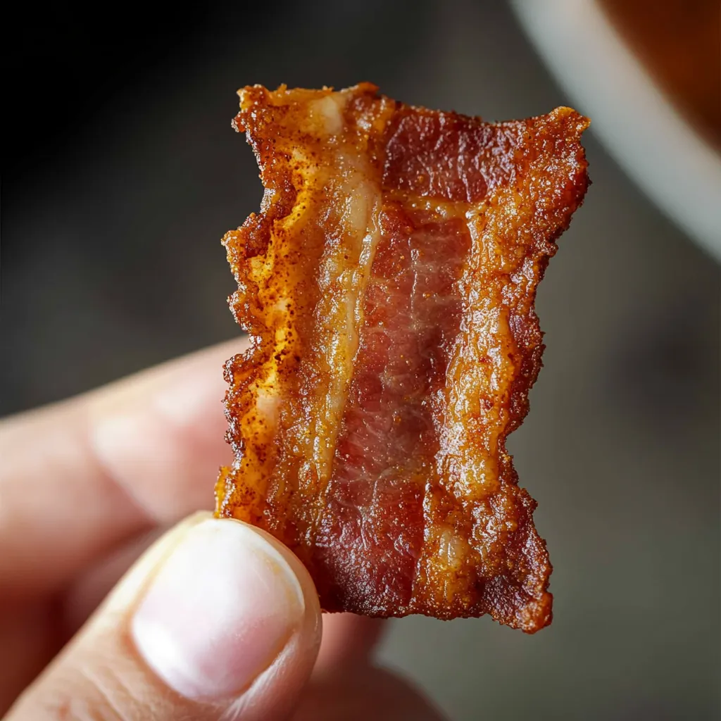 Eine pflanzliche Alternative zu Bacon, super schnell gemacht und extra knusprig