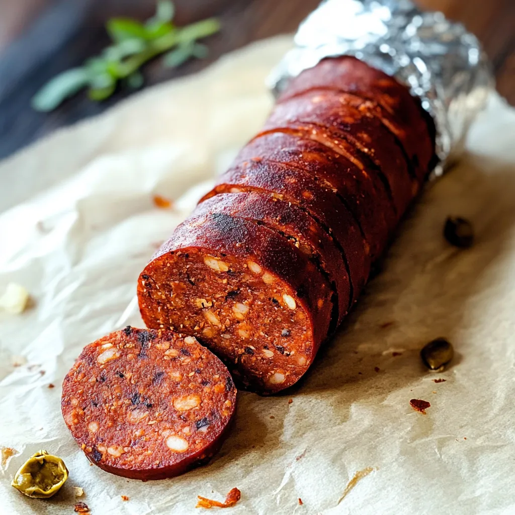Vegane Alternative zu klassischem Peperoni, genauso lecker wie das Original