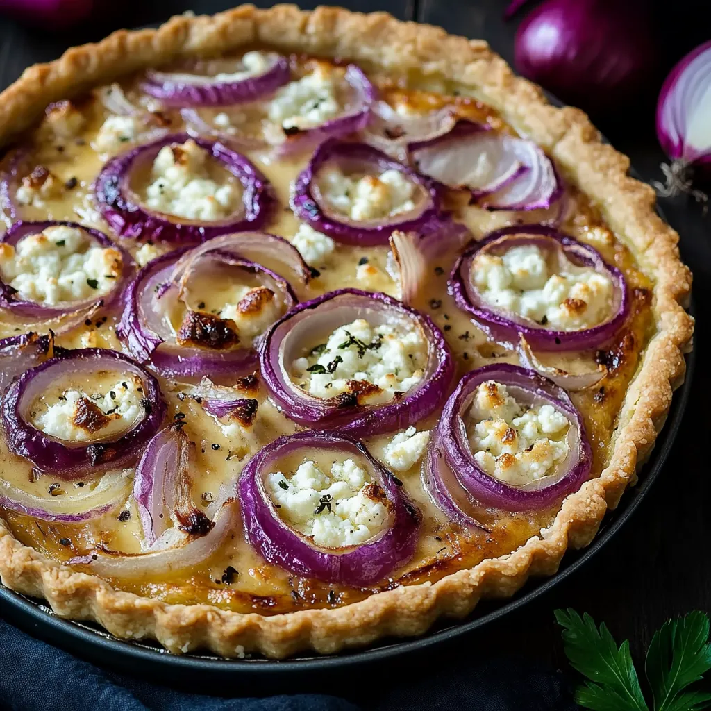 Oignons mit Frischkäse