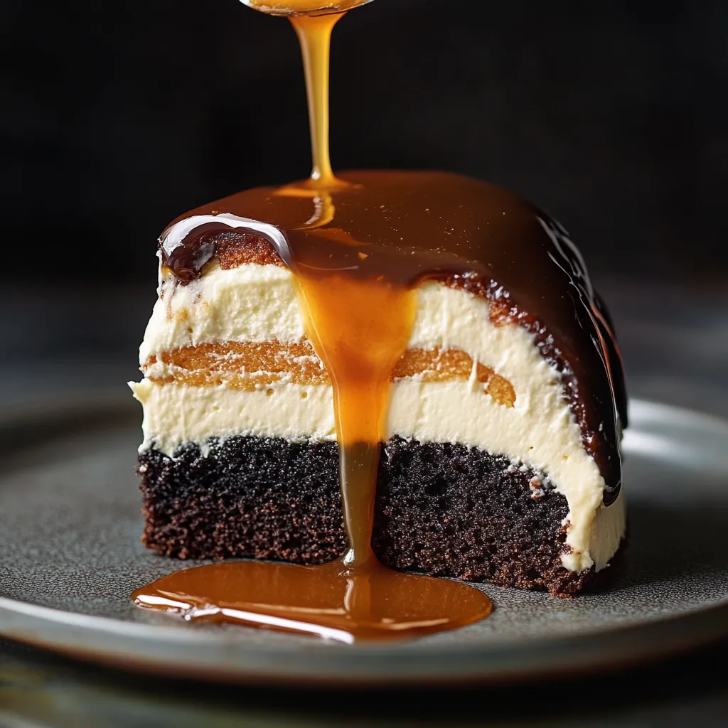 Ein unglaublich zarter Schokoladenkuchen mit Guinness, getoppt mit cremigem Baileys-Guss.