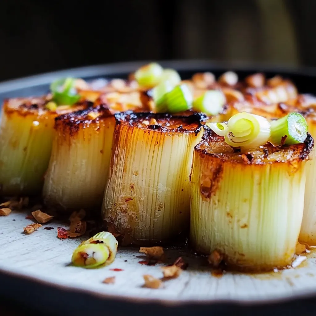 Miso-Karamell-Poireaux Umami