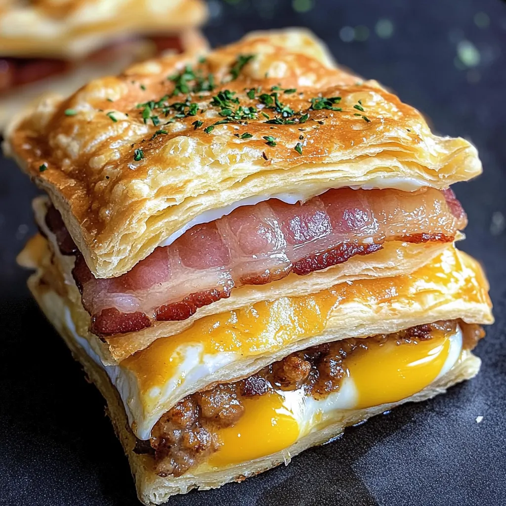 Bacon-Sausage Pop-Tart Deluxe