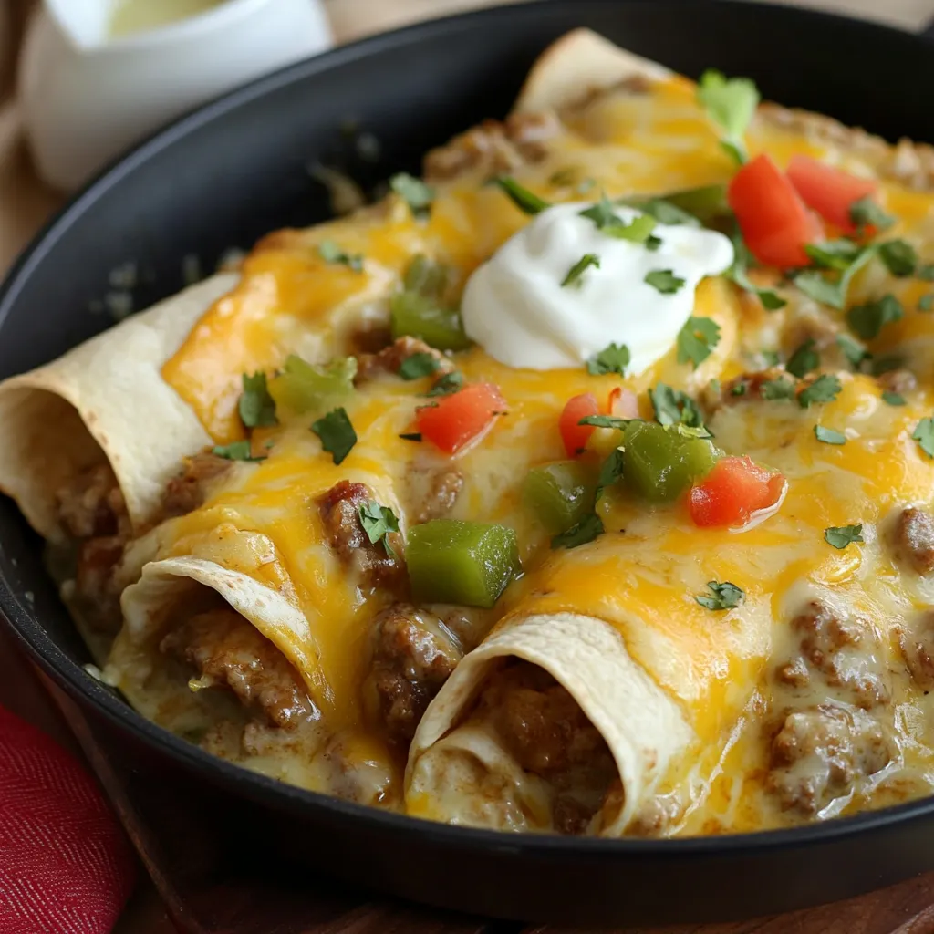 Cremige Chile Enchiladas