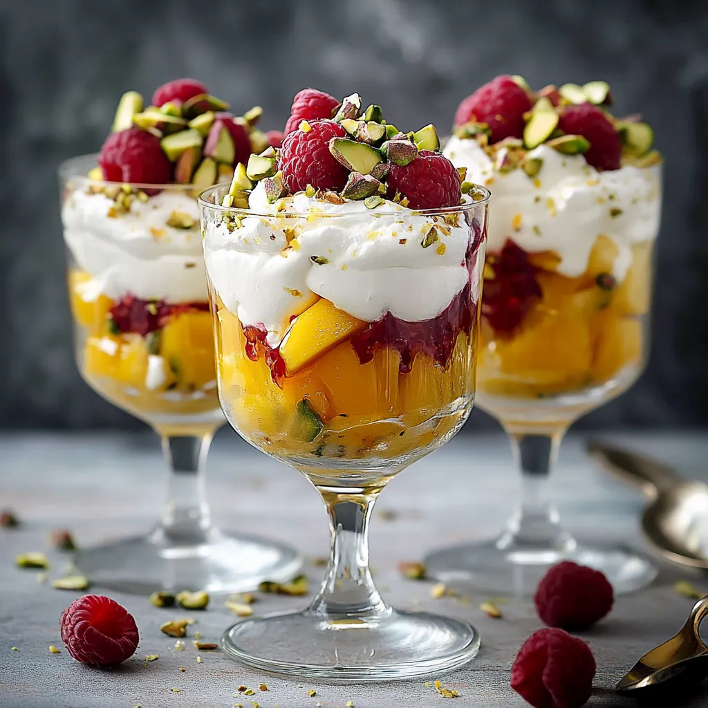 Fruchtige Nachspeise Eton Mess